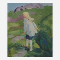 John Sloan (American, 1871-1951) Little Ones and Big