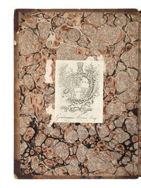 16th & 17th Century Americana [MORRIS, Gouverneur, his copy]. DRYDEN, John. An Evening's Love. Or the Mock-Astrologer . Savoy: T. N. for Henry Herringman, 1671. With the bookplate of Gouverneur Morris.