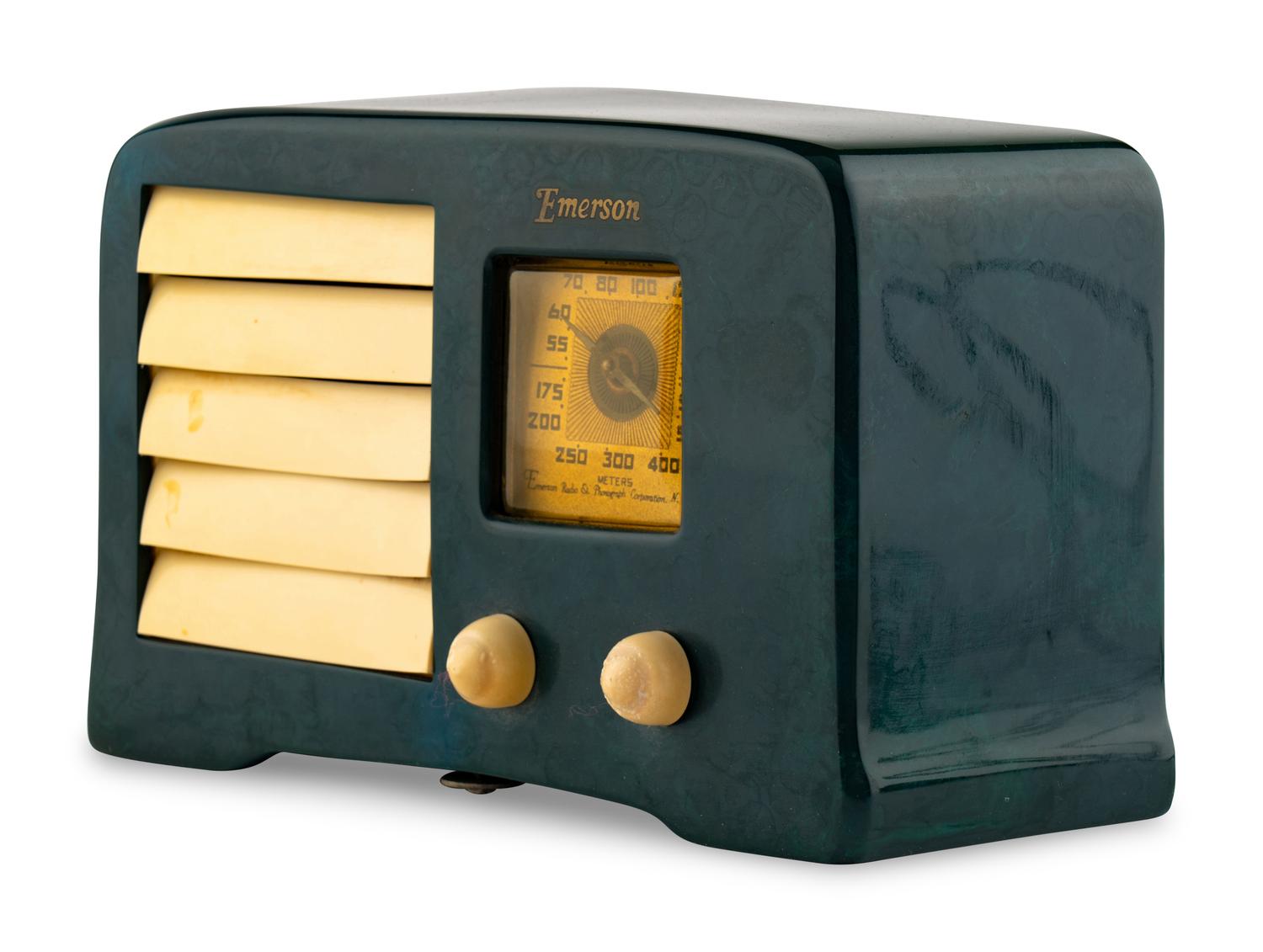 An Emerson AX235 Little Miracle Radio