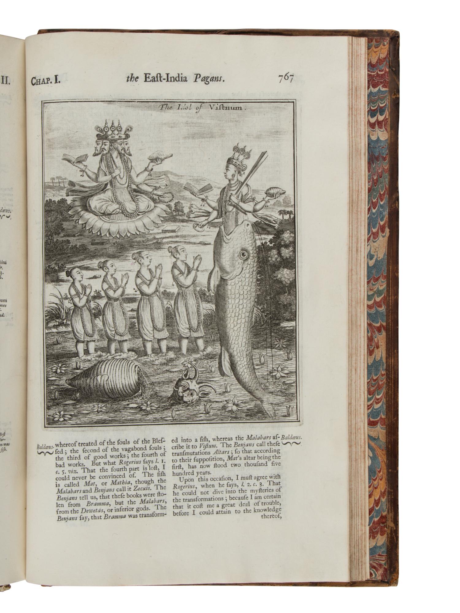 [TRAVEL & EXPLORATION]. CHURCHILL, Awnsham (d. 1728) and John (fl. 1695). A Collection of Voyages and Travels, some now first printed from original manuscripts, others now first published in English . London: Churchill for John Walthoe [&c], 1732.