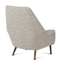 A Pair of Ernest Race Boucle-Upholstered Flamingo Armchairs