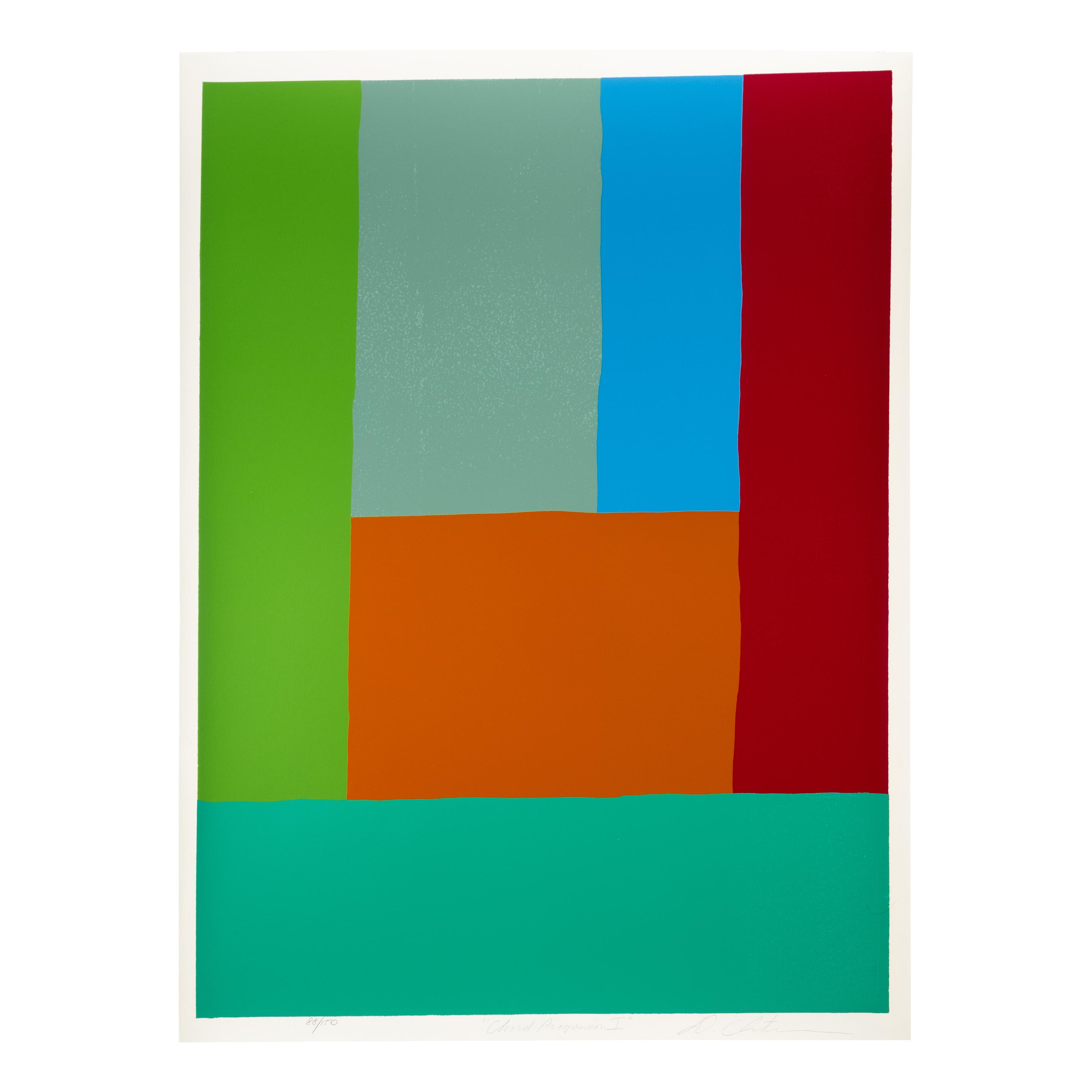 Dan Christensen (American, 1942–2007) — Chord Progression I and II (a pair of works)