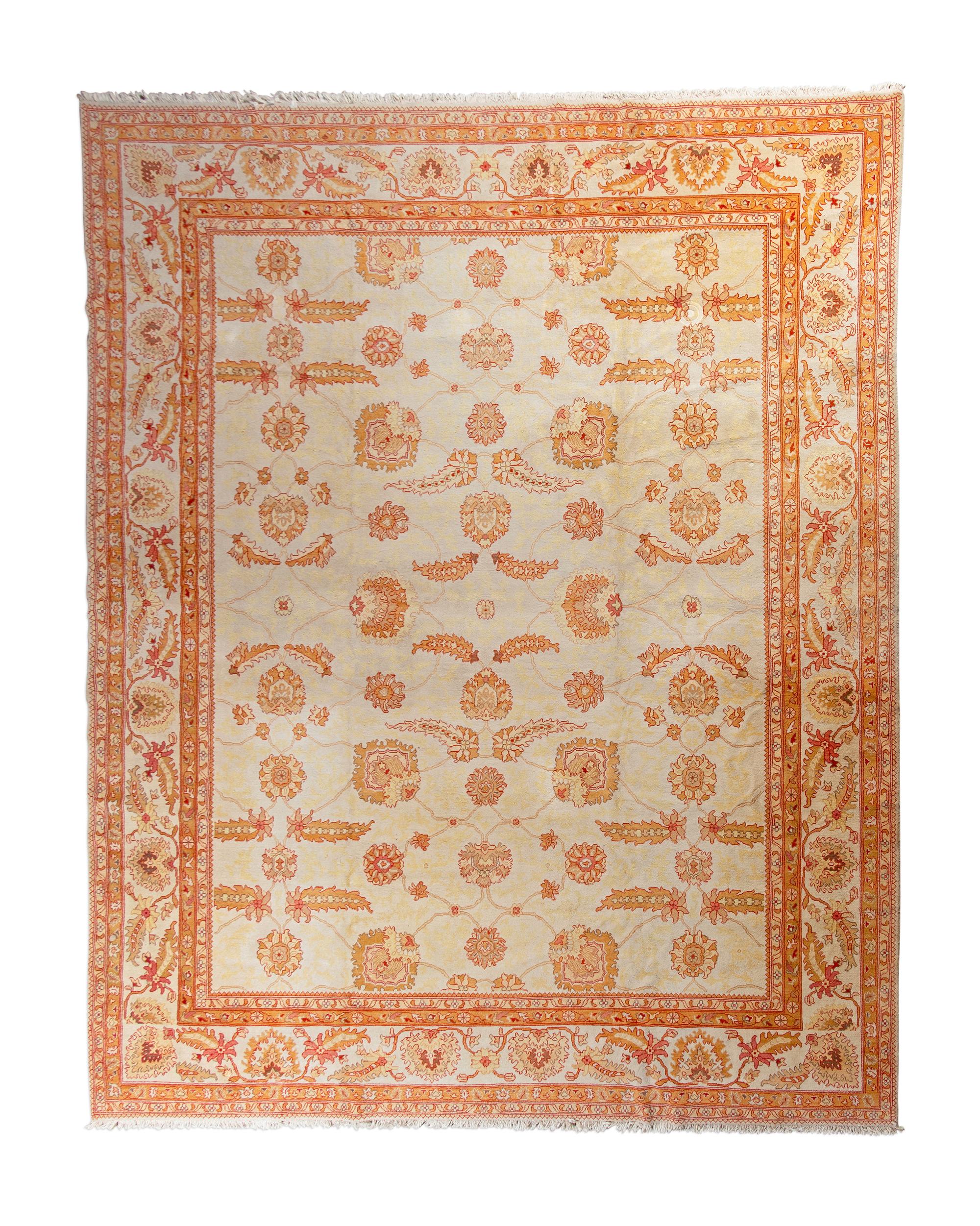 An Oushak Wool Rug