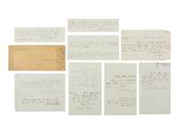 [CIVIL WAR]. War-date documents involving the 2nd Massachusetts Infantry.