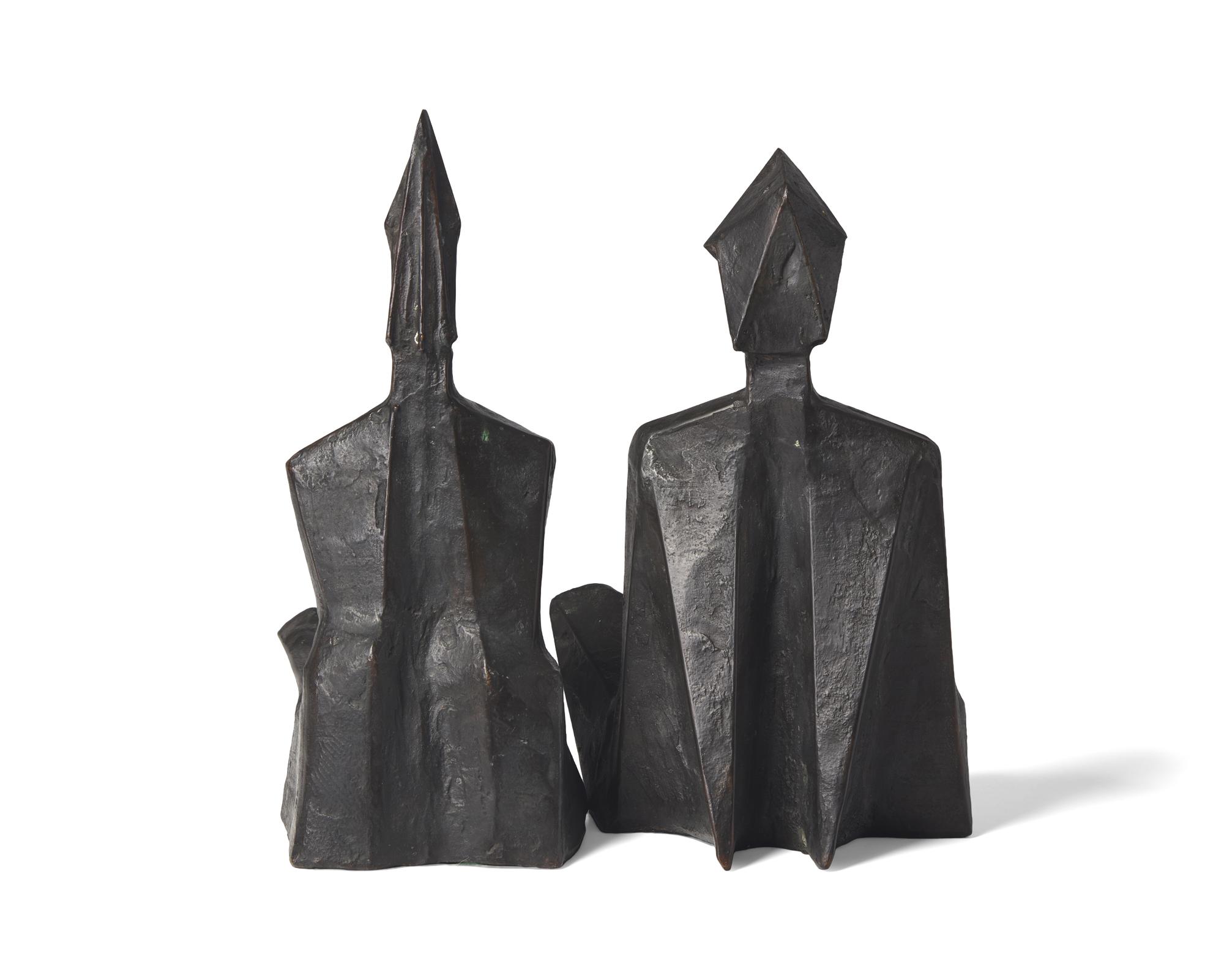 Maquette II Diamond (2 Figures) , conceived 1984