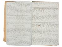America in Manuscript Diaries of machinist Nathaniel S. Raymond (1811-1860), containing detailed descriptions of skilled labor and ongoing business transactions. Lynn, Essex County, Massachusetts, 1855 and 1859.