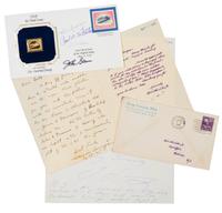 [AVIATION]. A group of 3 manuscripts by aviators or pertaining to aviation.