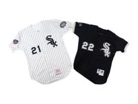 A Group of 1990s Chicago White Sox Game Used/Issued Jerseys With Jackie Robinson and Nellie Fox Patches,