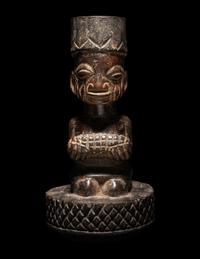 Three Yoruba Wood Figures
