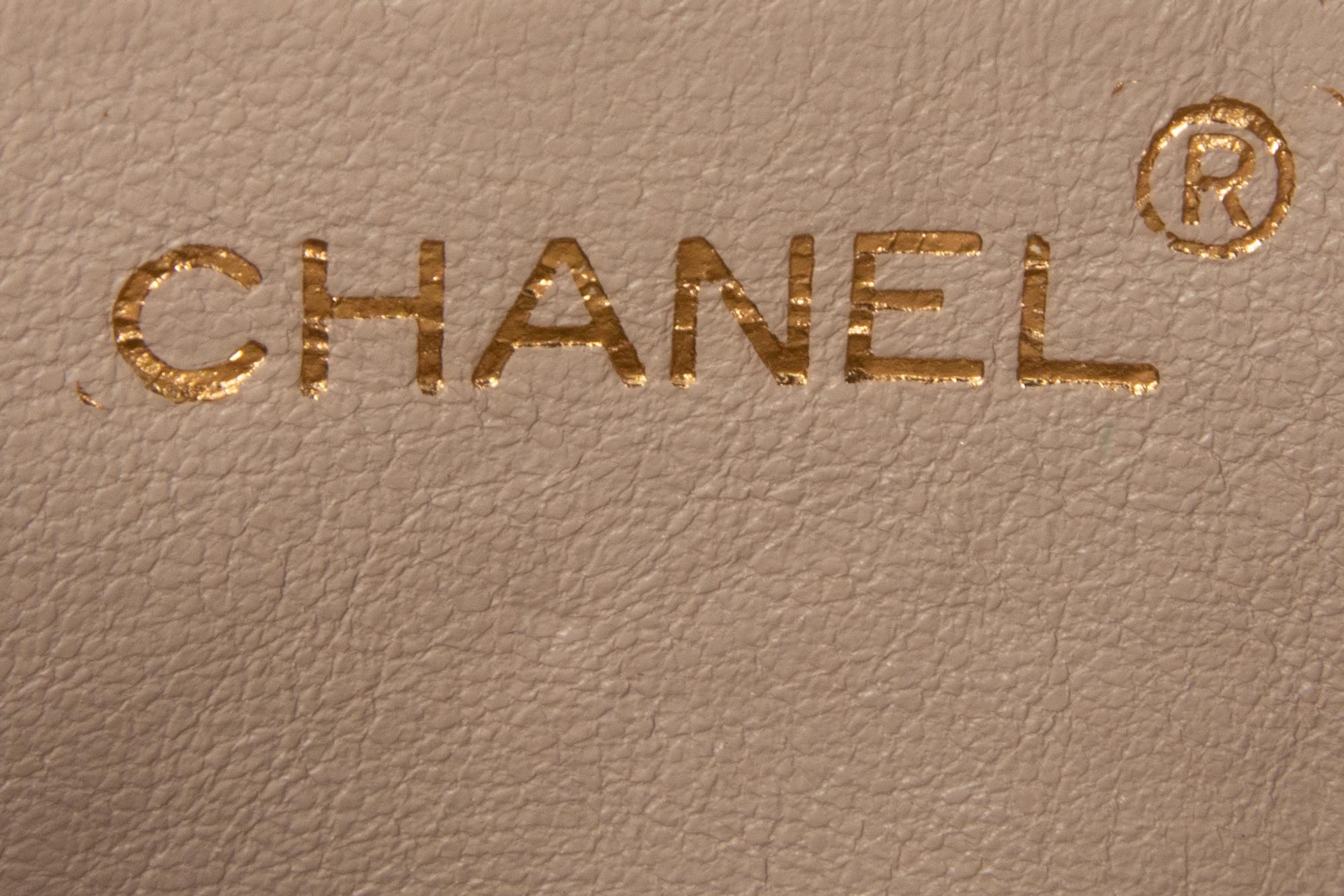 Chanel Mini Bag in Quilted Lambskin with Faux Pearl Strap