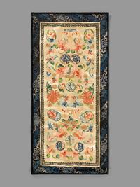 18 Chinese Embroidered Silk Textiles