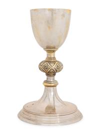 An Austro-Hungarian Silver and Vermeil Chalice