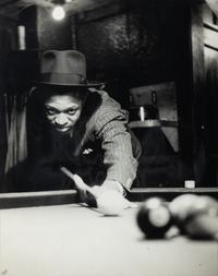 In a Harlem Pool Room