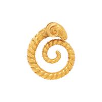 LALAOUNIS, YELLOW GOLD RAM BROOCH