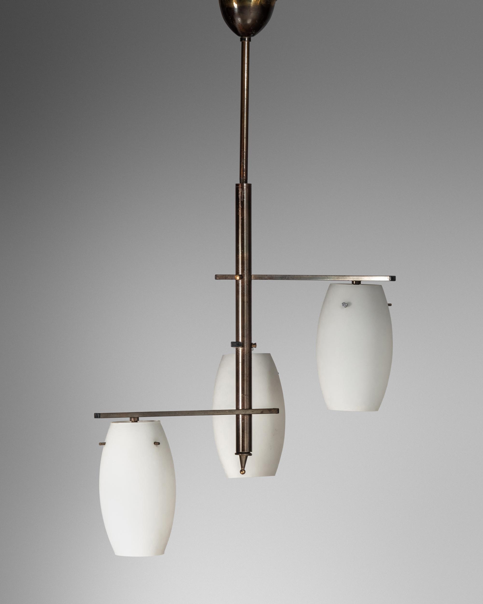 Three-Light Pendant Lamp
