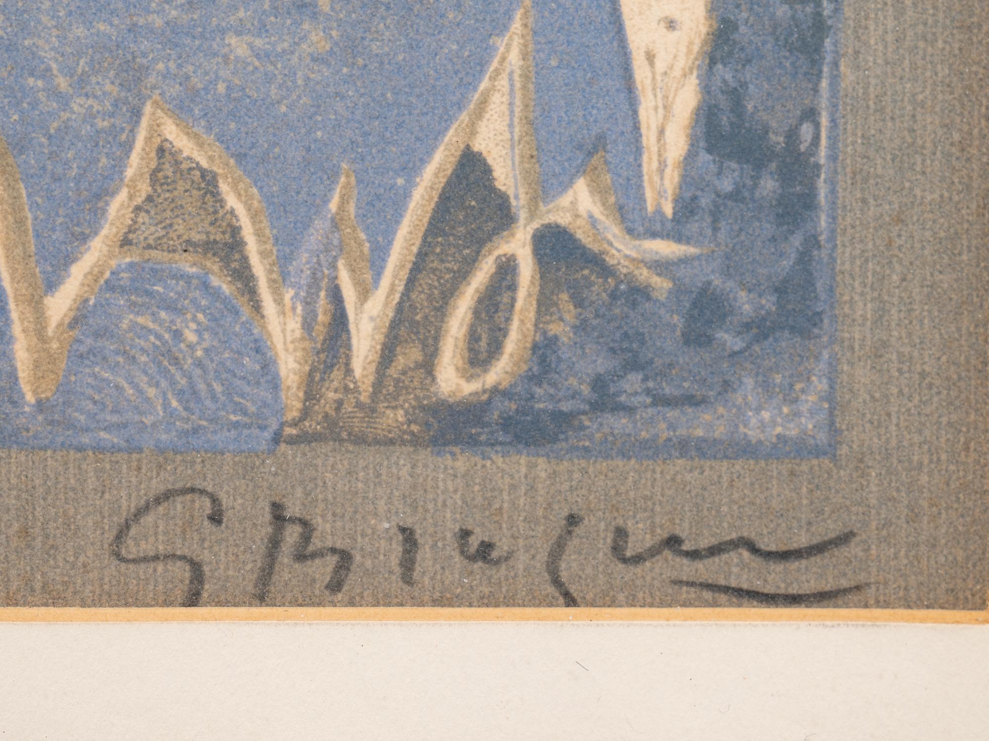 Le coq (Frontispiece for Mods and Movements in Art, Vol VII, No. 27-28 )