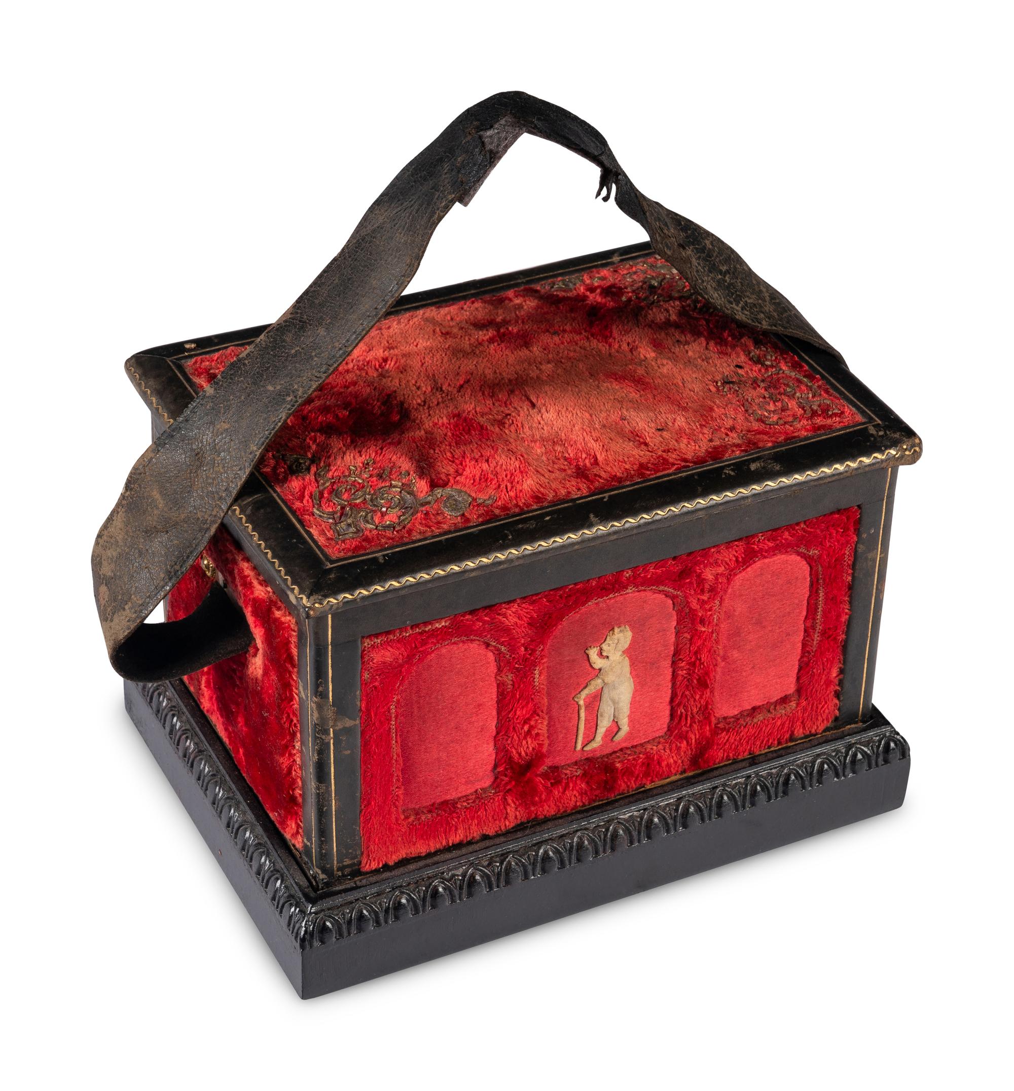 An Organ Shaped Musical Dresser Box