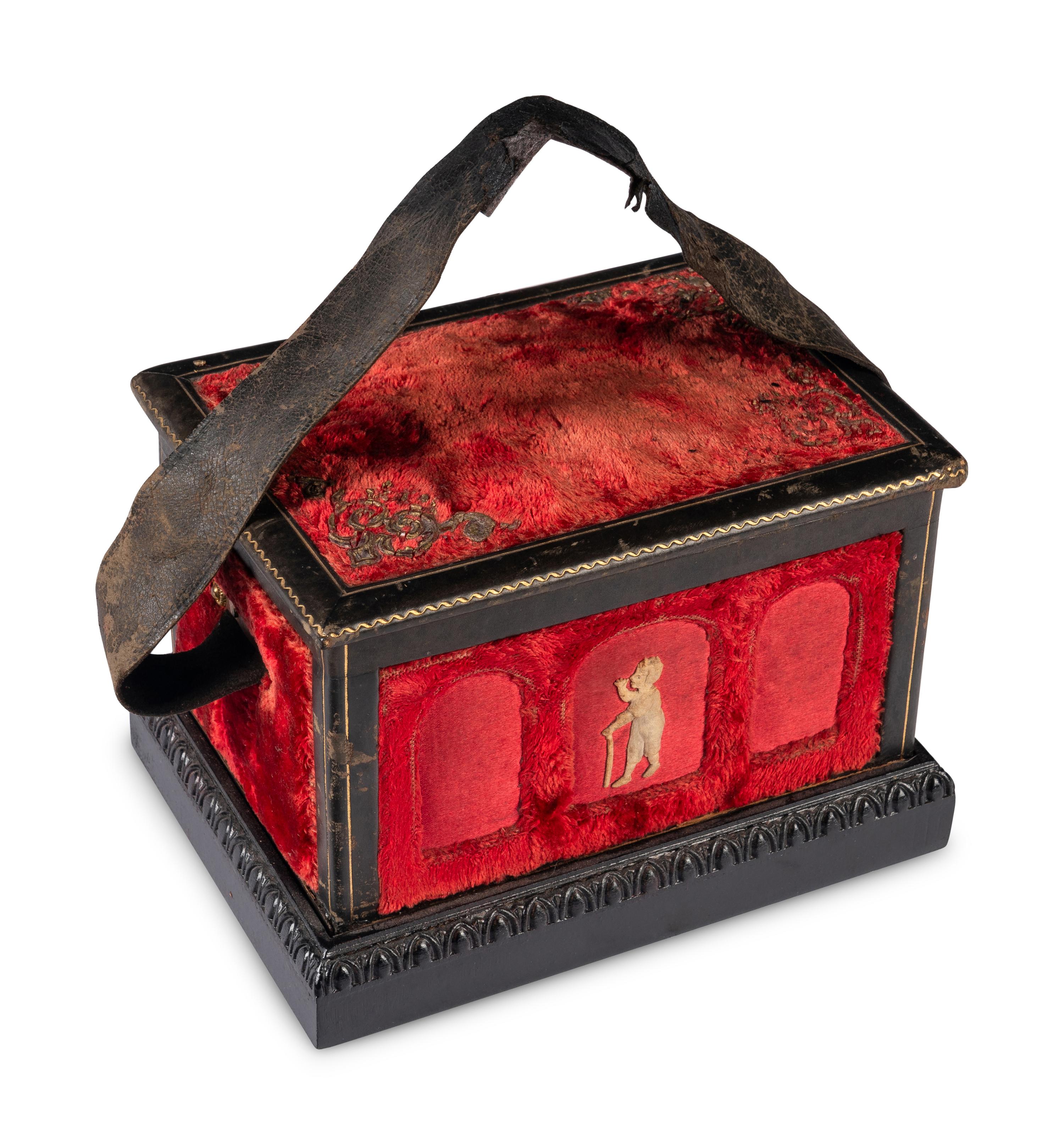 An Organ Shaped Musical Dresser Box