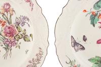 A Pair of Chelsea Porcelain Dishes