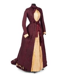Silk Faille Afternoon Dress, 1880s