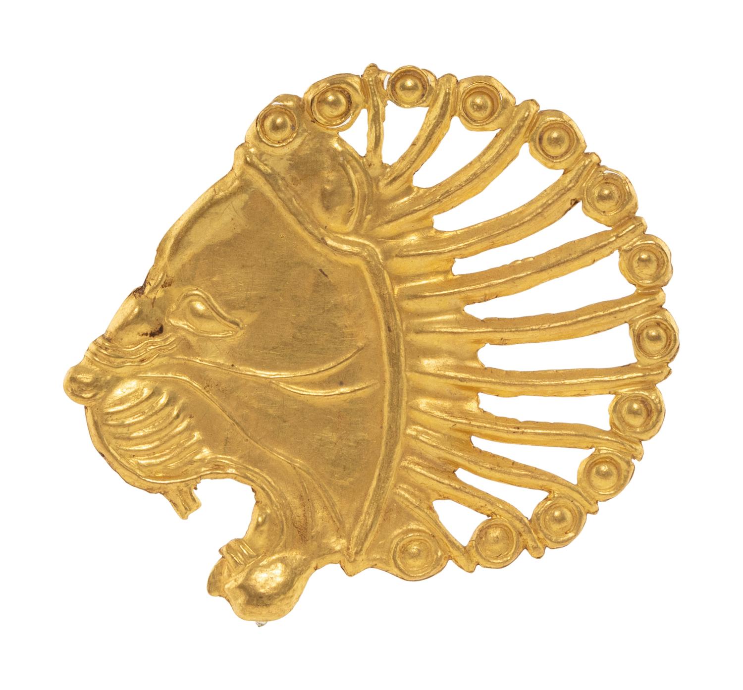 An Achaemenid Gold Lion Bracteate