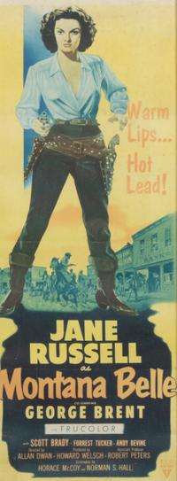 A 'Montana Belle' Movie Poster