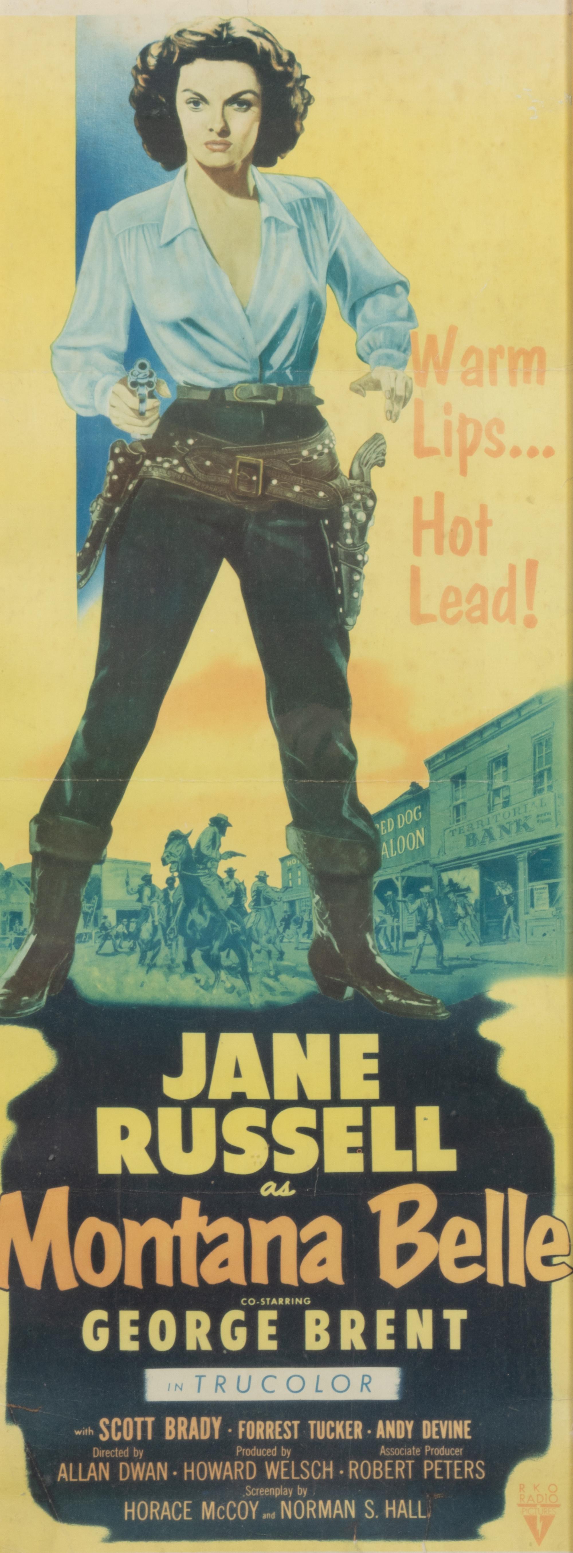 A 'Montana Belle' Movie Poster