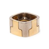 MARVIN SCHLUGER, BICOLOR GOLD RING
