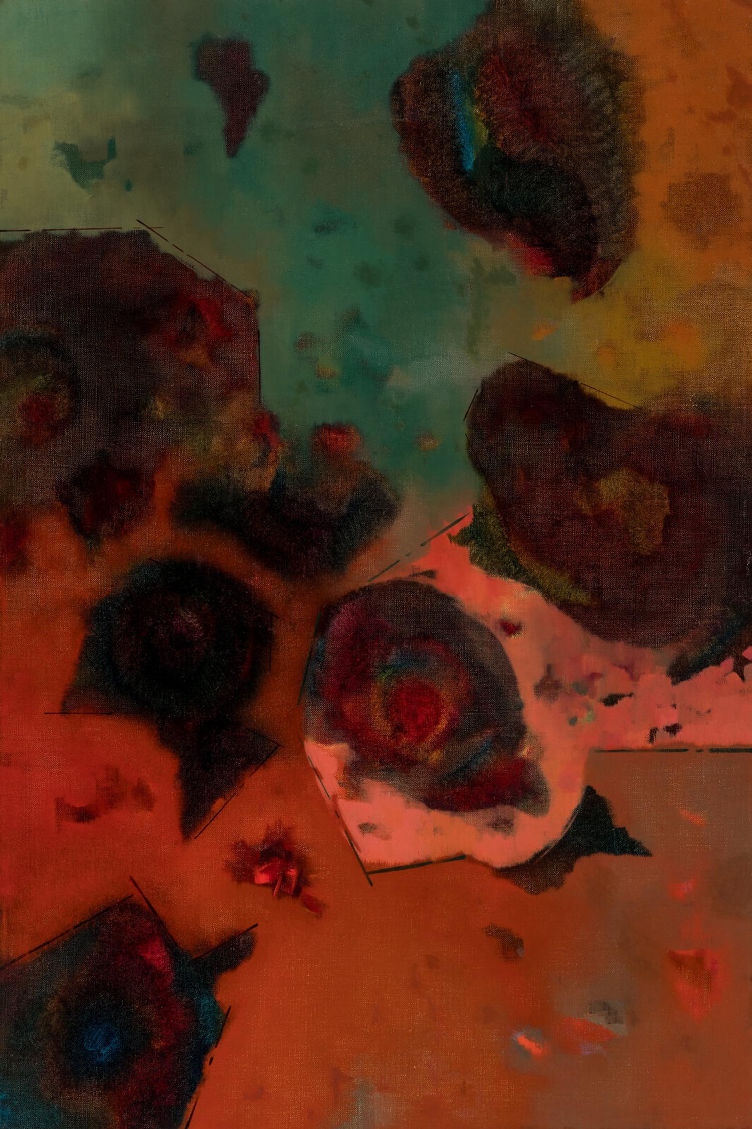 Untitled Group of Three Paintings