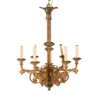 A French Bronze Chandelier