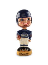 A Vintage 1960s Chicago Bears Bobblehead Nodder