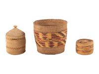 Tlingit and Attu Baskets