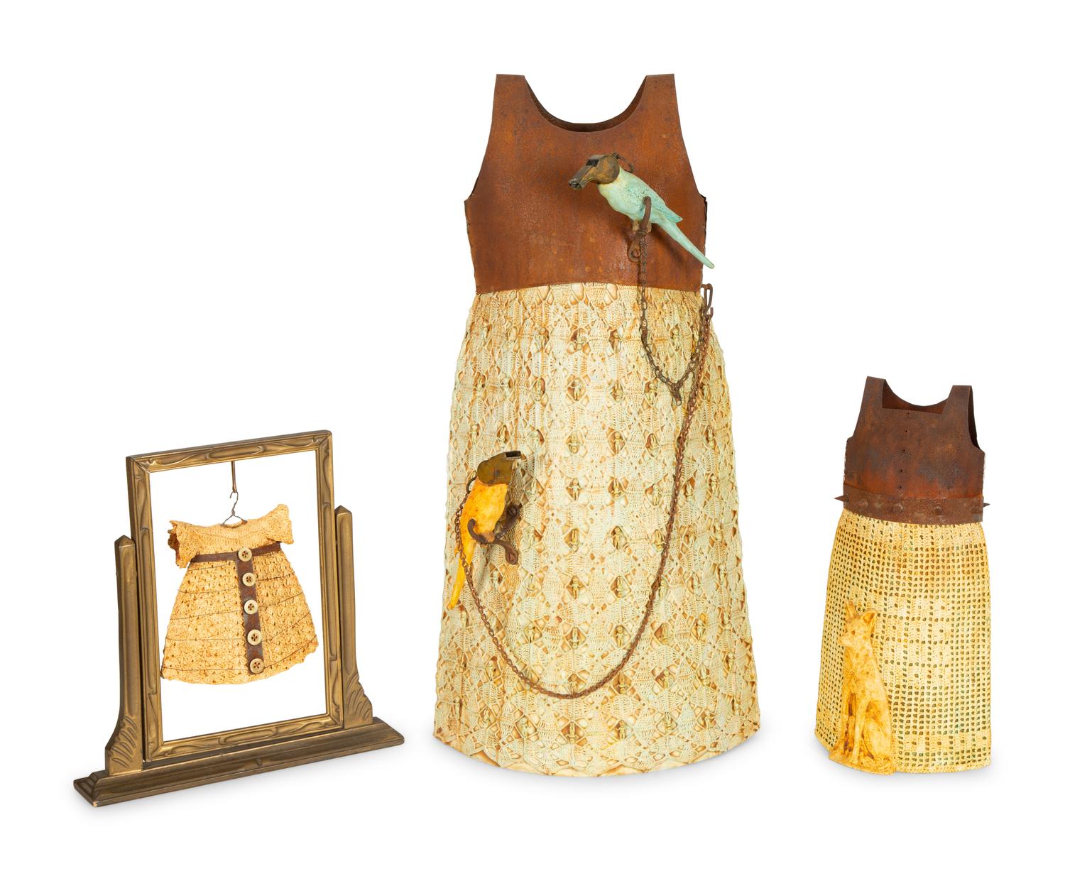 Lullabyess, Well Heeled #3, and Dress on Stand 20th/21st Century