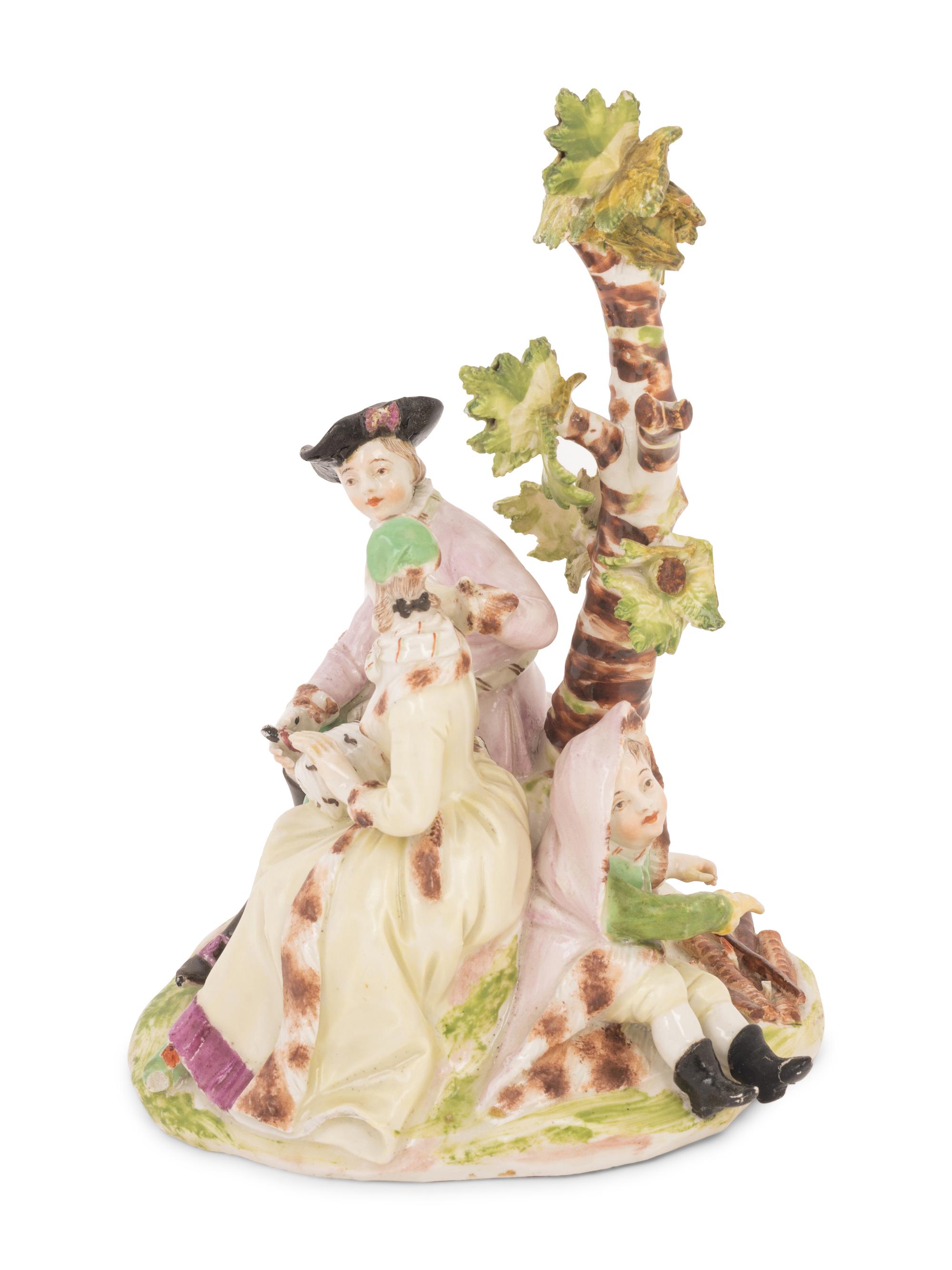 A Vienna Porcelain Figural Group
