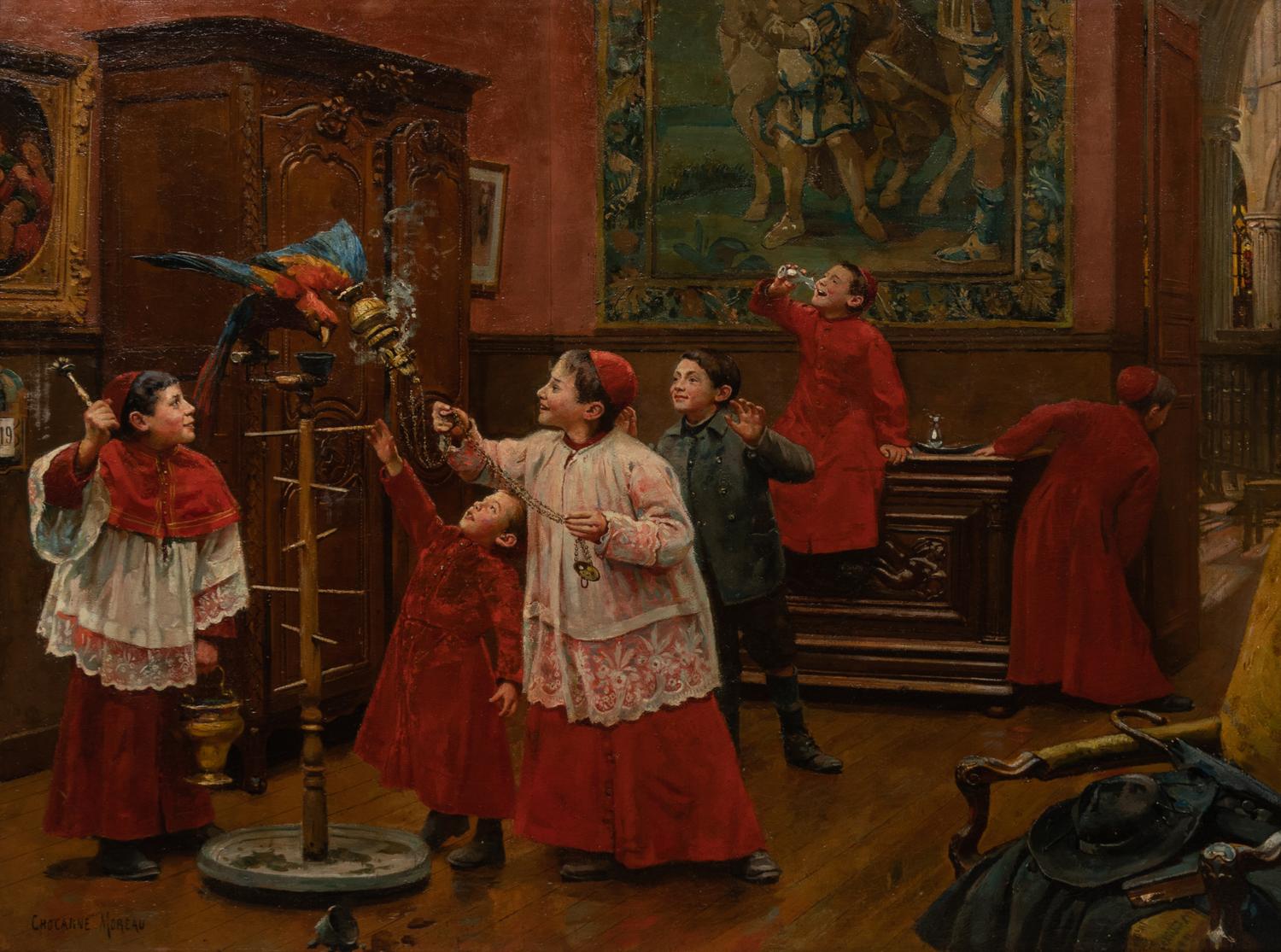 Paul-Charles Chocarne-Moreau (French 1855-1931)