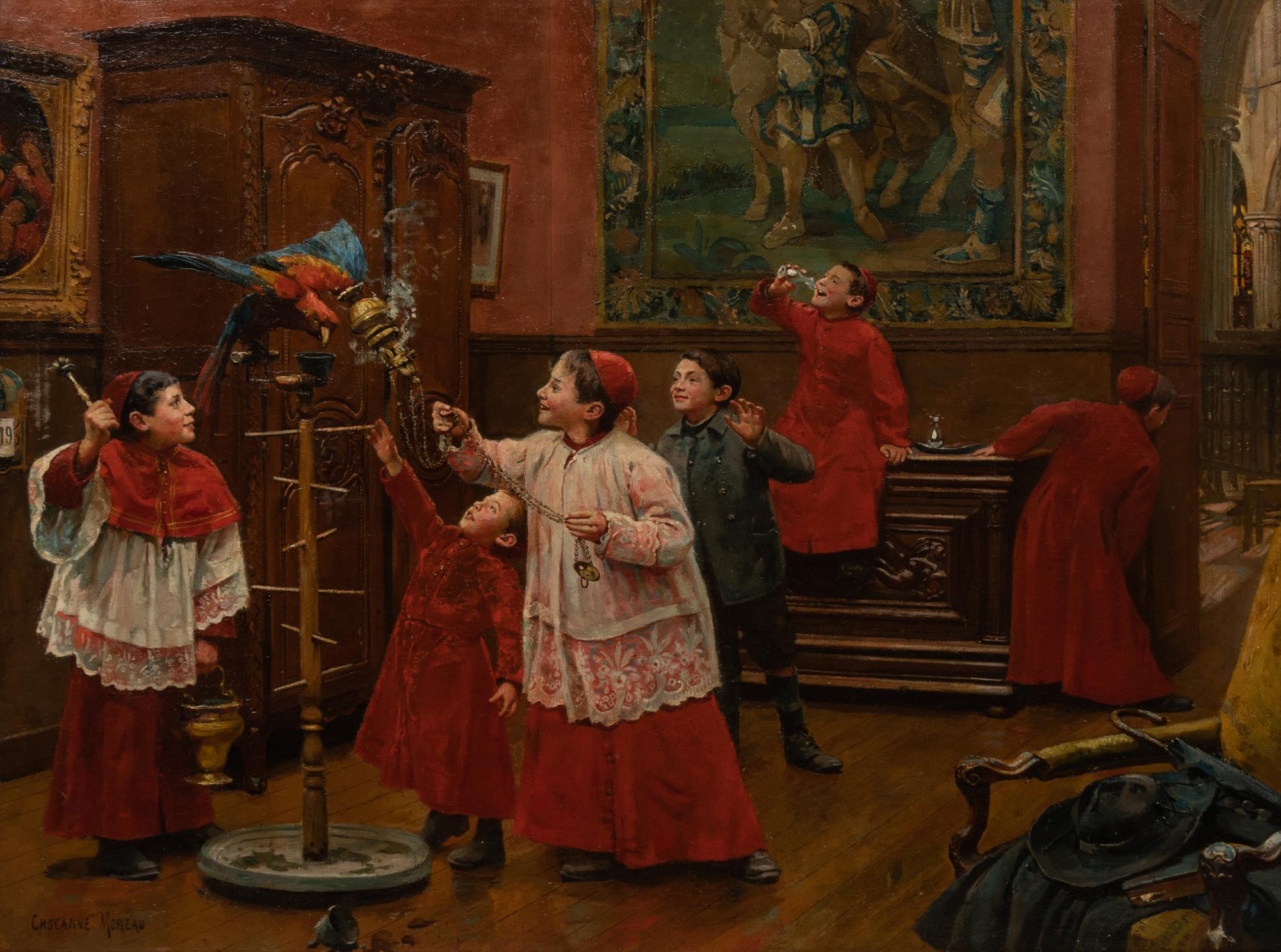 Paul-Charles Chocarne-Moreau (French 1855-1931)