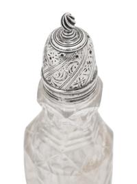 A George III Silver Cruet Set