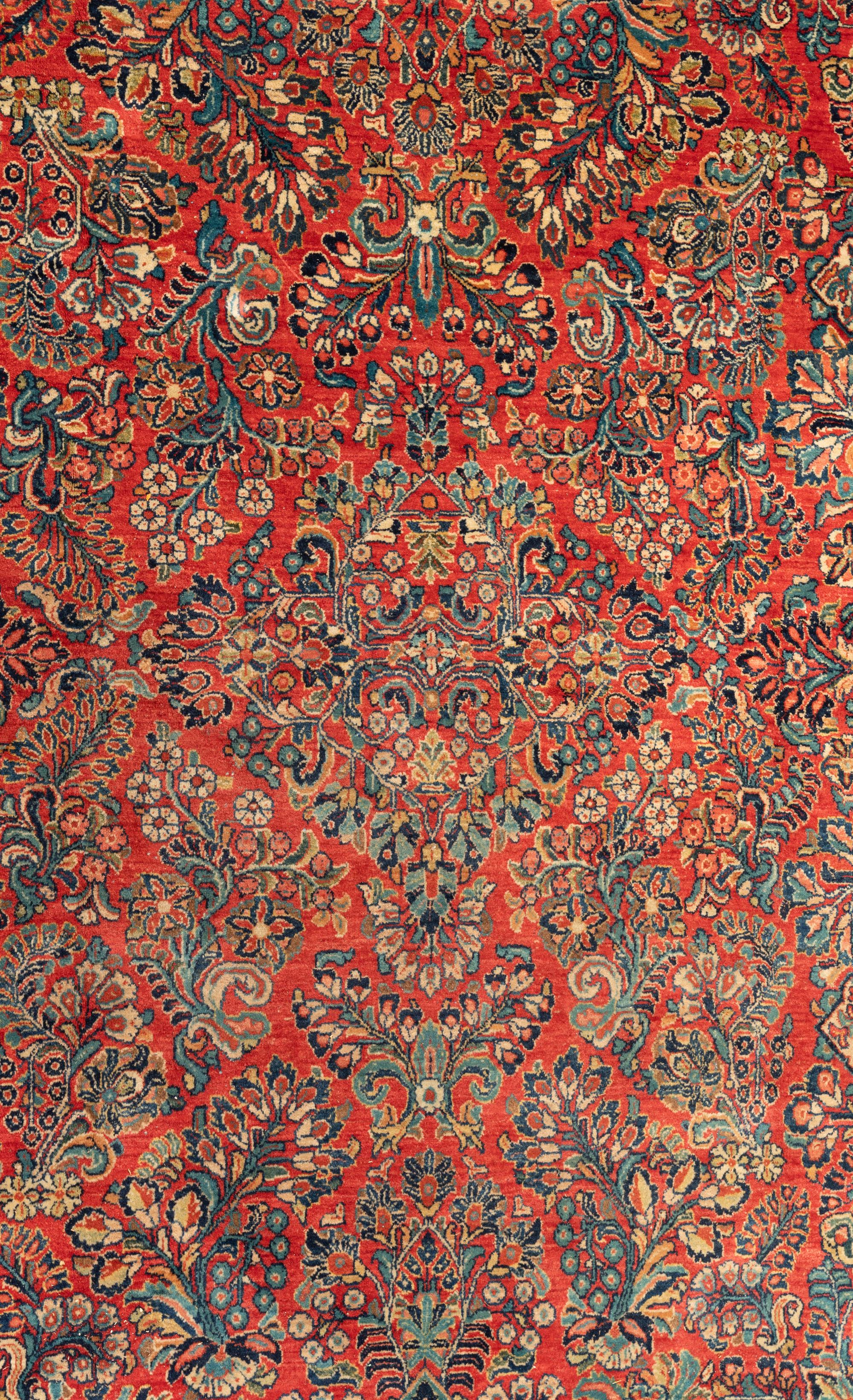 A Sarouk Wool Rug