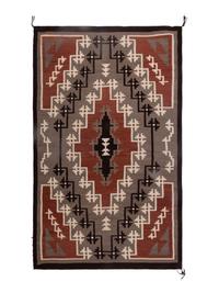 Navajo Two Grey Hills Weaving / Rug
