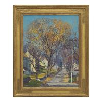 Edward Willis Redfield (American, 1869-1965) — Village Street