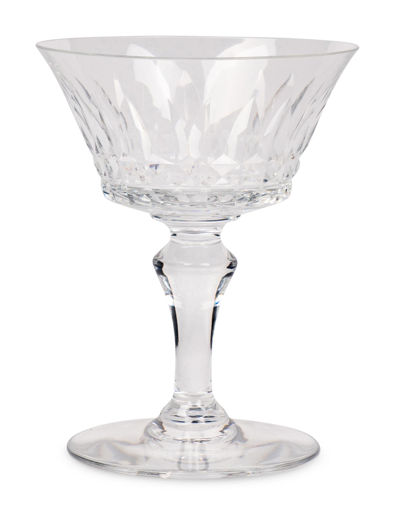 A Baccarat Glass Table Service