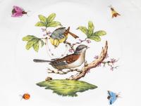 A Herend Rothschild Bird Porcelain Dinner Service