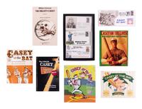 [BASEBALL - CASEY AT THE BAT]. -- [THAYER, Ernest (1863-1940)]. A large collection of ephemera, books, and collectibles, including: