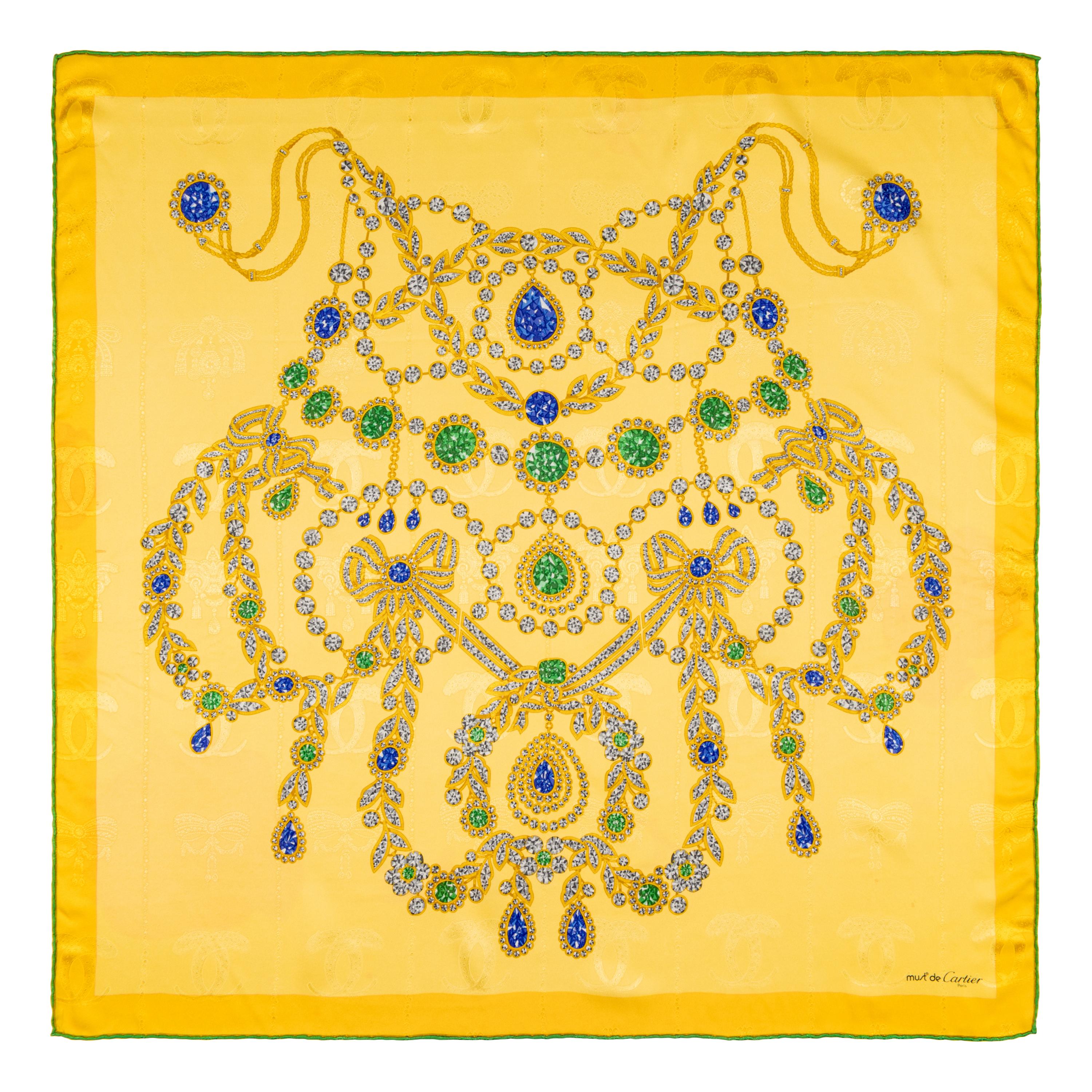Cartier, Five Silk Scarves