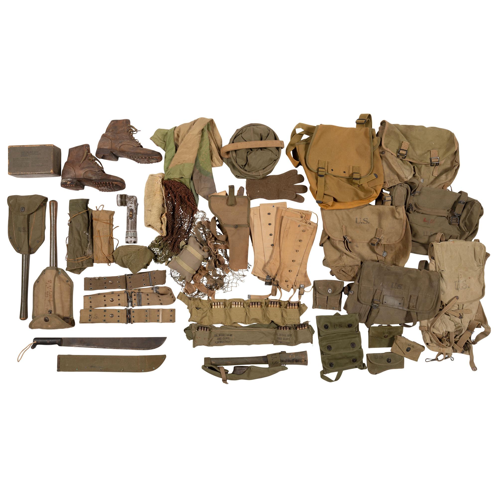 Group of WWII US Militaria