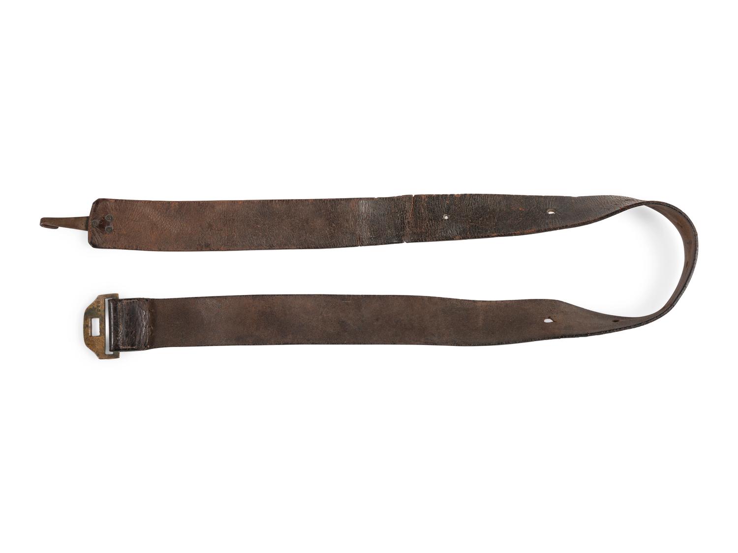 [CIVIL WAR]. Non-Commissioned Officer's belt designed for the Model 1851 eagle plate.