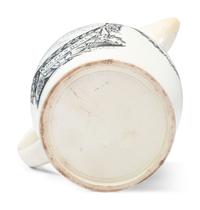 A Liverpool Transfer-Printed Creamware 'John Adams' Pitcher