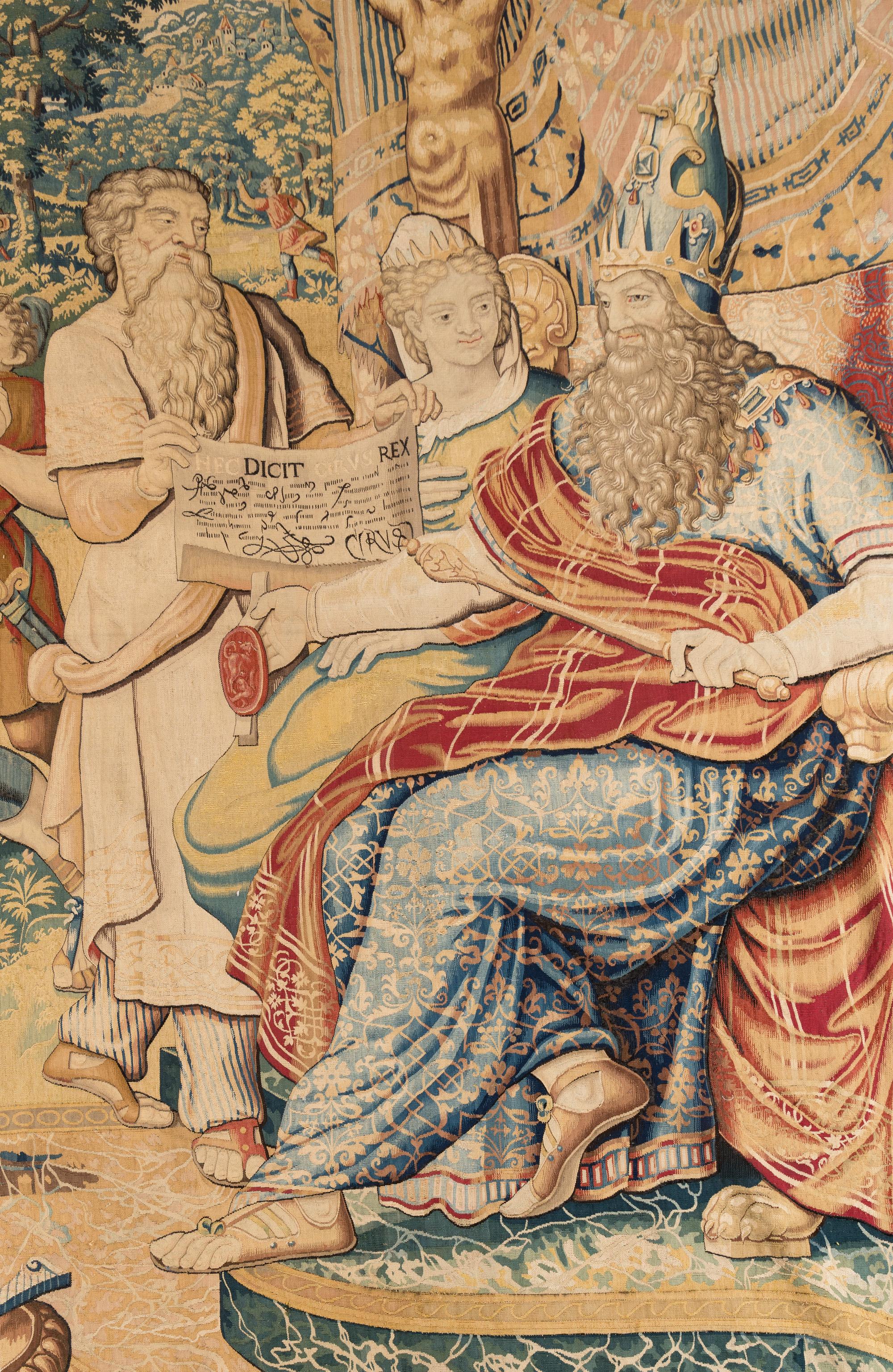 A Brussels Historical Tapestry from the Series The Story of Cyrus the Great