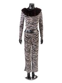 Rocco Barocco Fashion Beaded Evening Ensemble, 1990-2000s