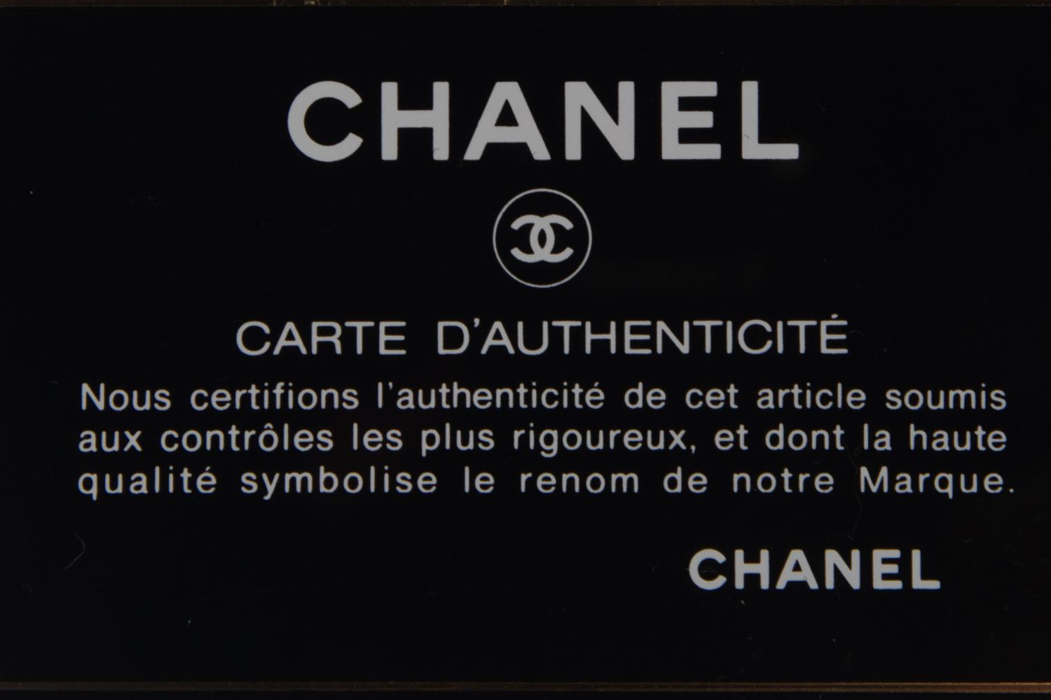 Chanel Clutch in Black Caviar Leather